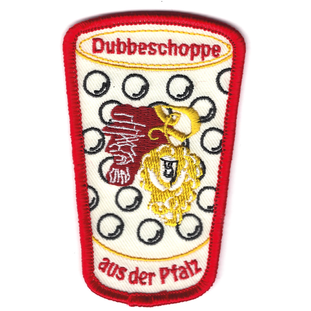 Abzeichen „Dubbeschoppe aus der Pfalz"