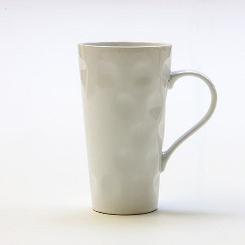 Dubbetasse, weiß, 0,5 Liter