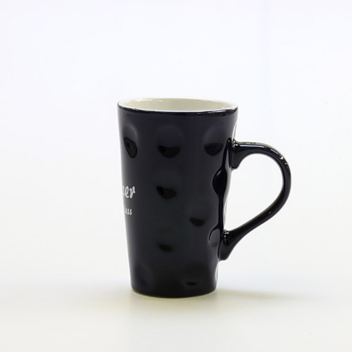 Dubbetasse mit Aufdruck "Pälzer Dubbetass", blau, 0,2 Liter Seite