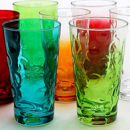 Bruchsicherer Dubbebecher in Orange 0,5L: Fröhlich + Festlich
