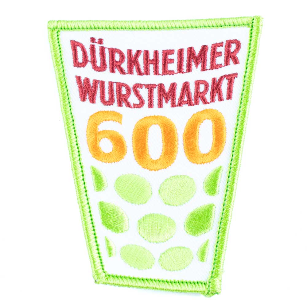 Abzeichen „Dürkheimer Wurstmarkt“, 600 Jahre, groß