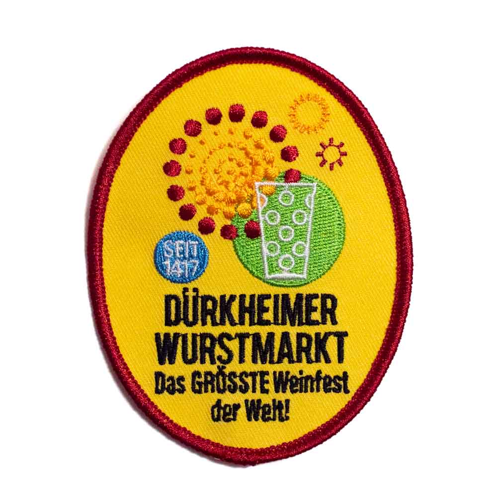 Abzeichen „Dürkheimer Wurstmarkt Riesenrad“ groß