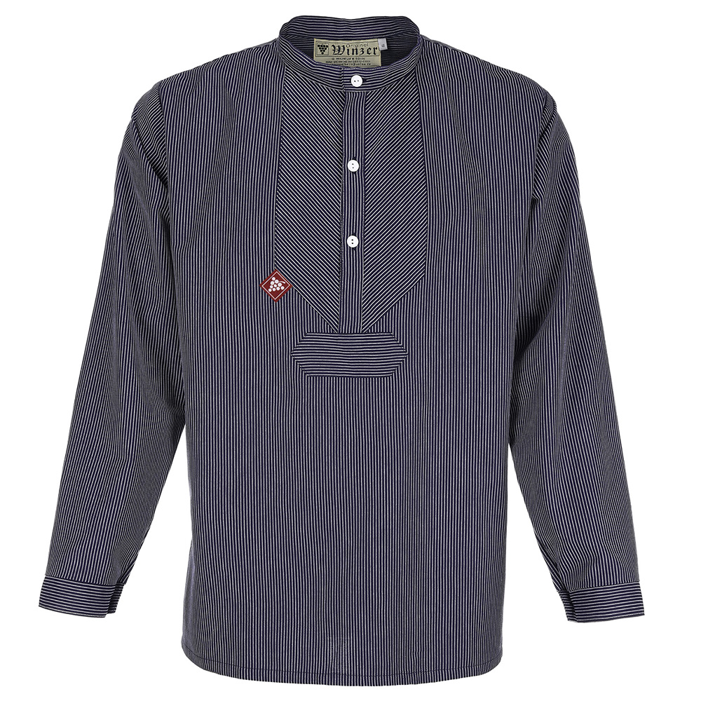 Winzerbluse "Burgunder" - Küferbluse (Torso)