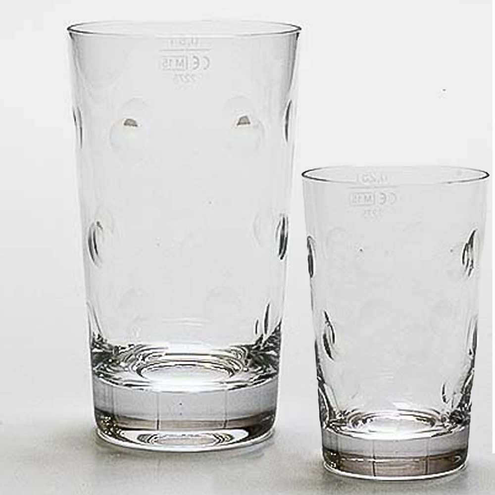 Dubbeglas "Kristallglas" - handgeschliffen