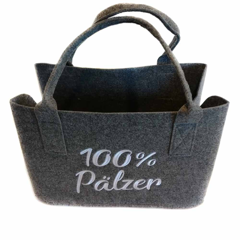 Einkaufstasche aus Filz mit 100% Pfälzer