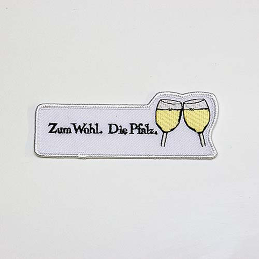 Abzeichen „Zum Wohl. Die Pfalz.“