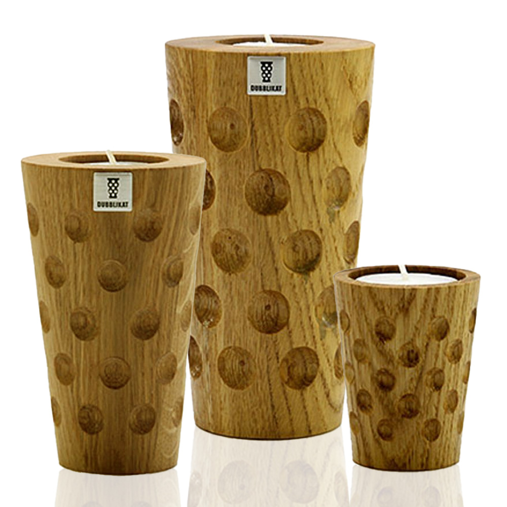 Holzteelicht DUBBE