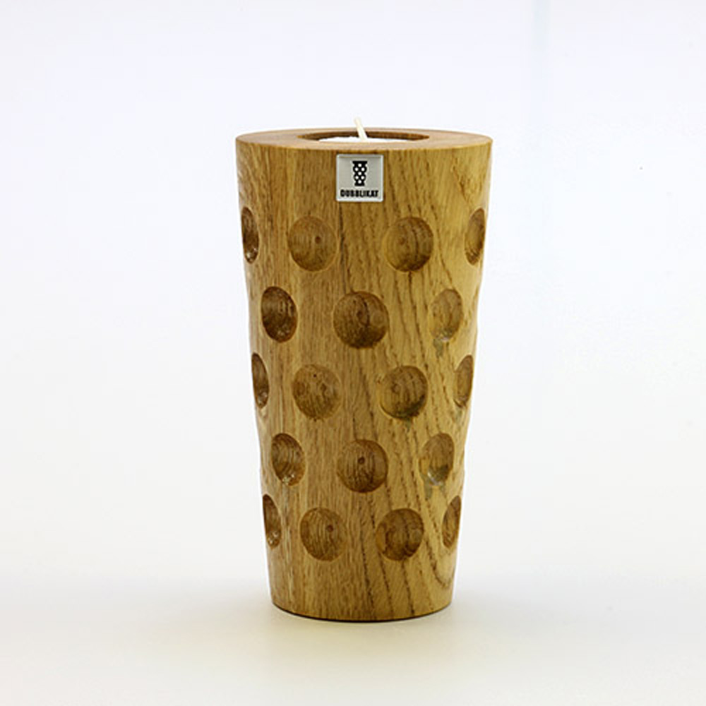 Holzteelicht DUBBE, groß, 0,5 Liter