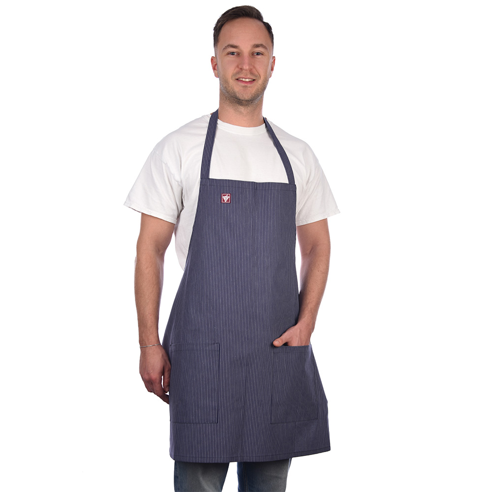 Mann mit Winzerschürze Latzschürze mit 2 Taschen