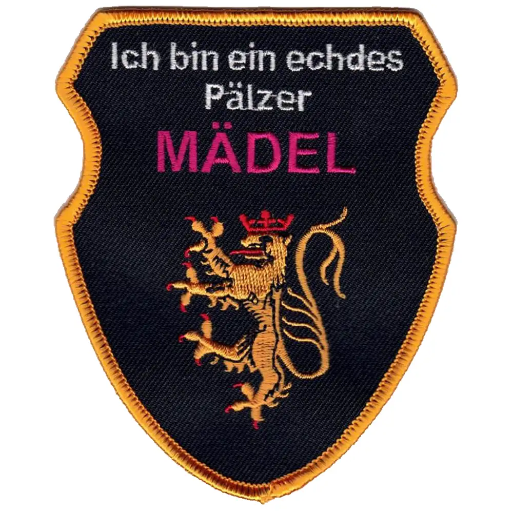 Abzeichen 'Ich bin ein echdes Pälzer Mädel'